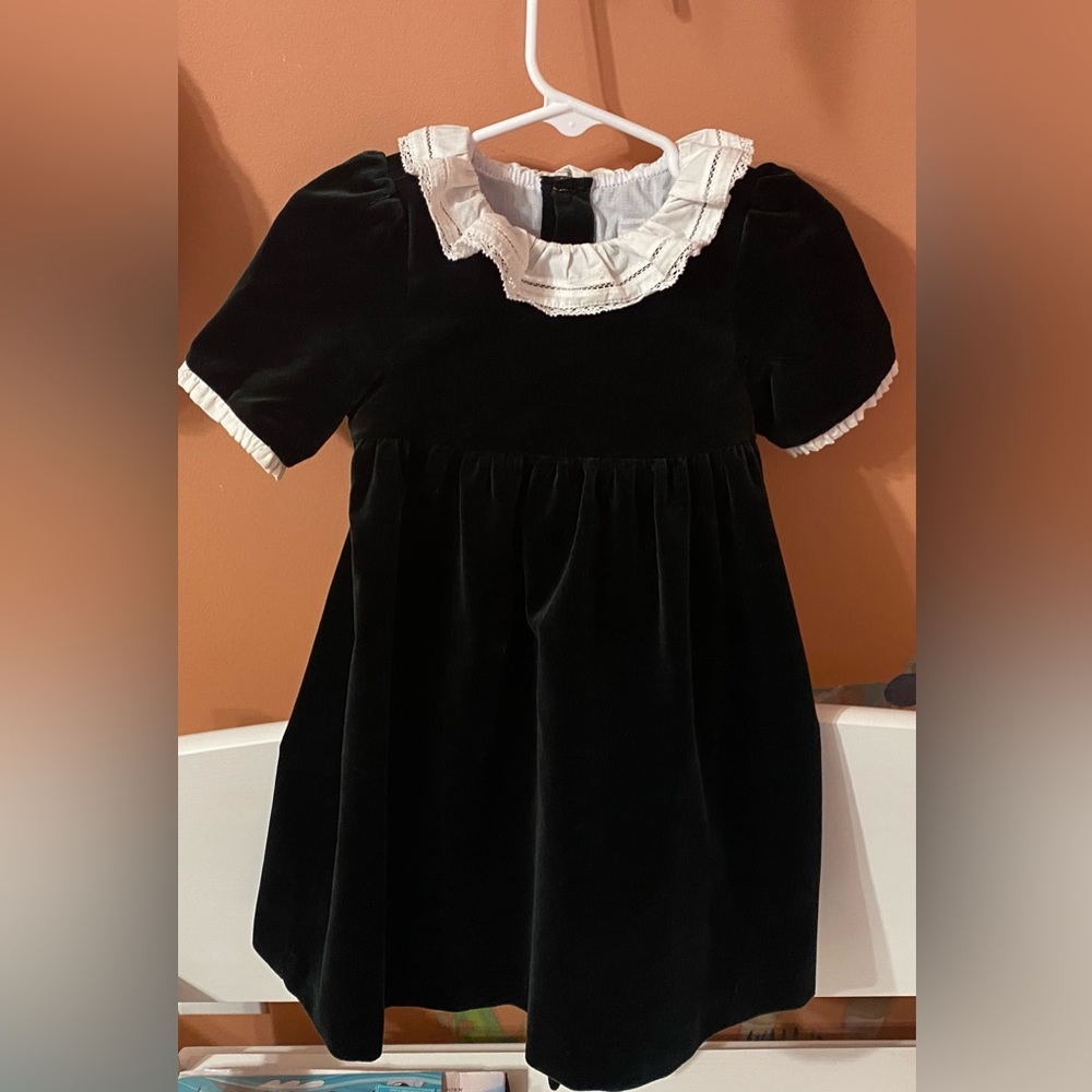 Beautiful Velvety Dress by Edgehill.  Sz 2T